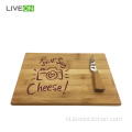 Natural Cheese Set Bamboo Cheese Board